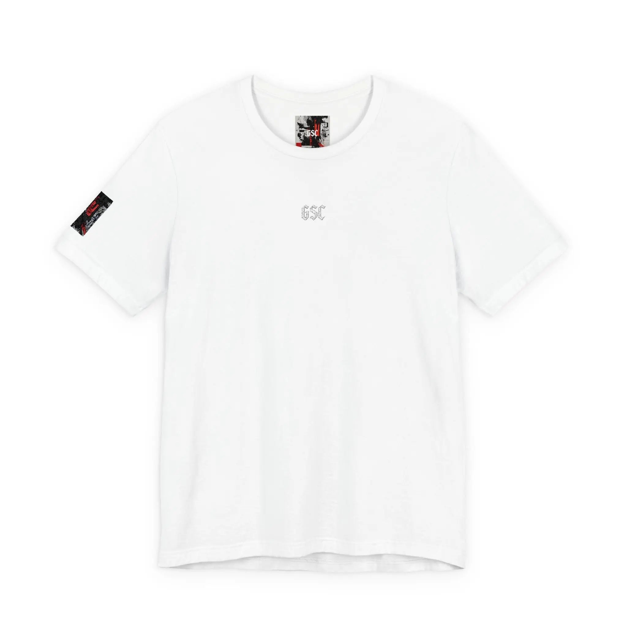 Tee.06 โ Flag embroidery on sleeve and Logo on chestย - GSC Studio Product - Abbigliamento Streetwear