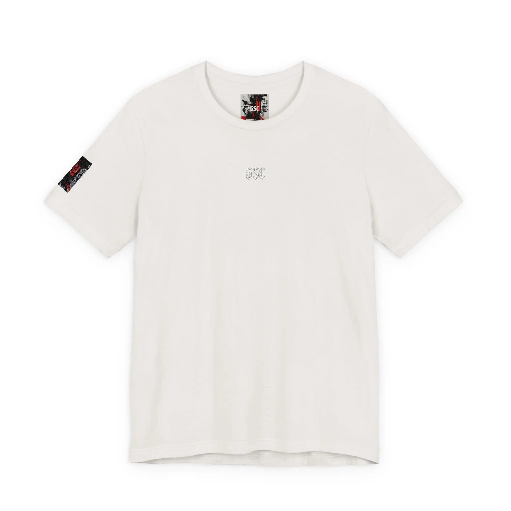 Tee.06 โ Flag embroidery on sleeve and Logo on chestย - GSC Studio Product - Abbigliamento Streetwear