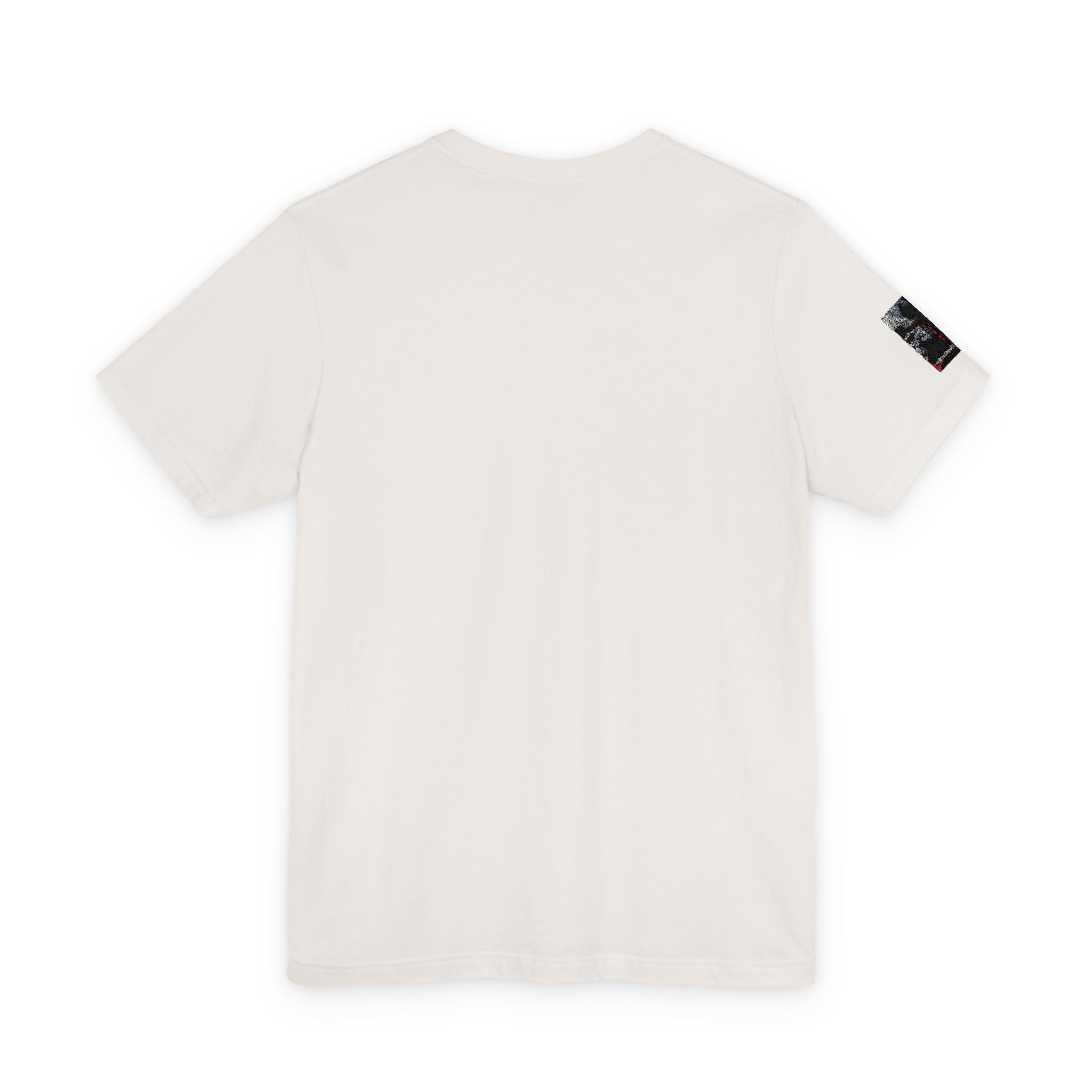Tee.06 — Flag embroidery on the sleeve and Logo on the chest - GSC Studio Product