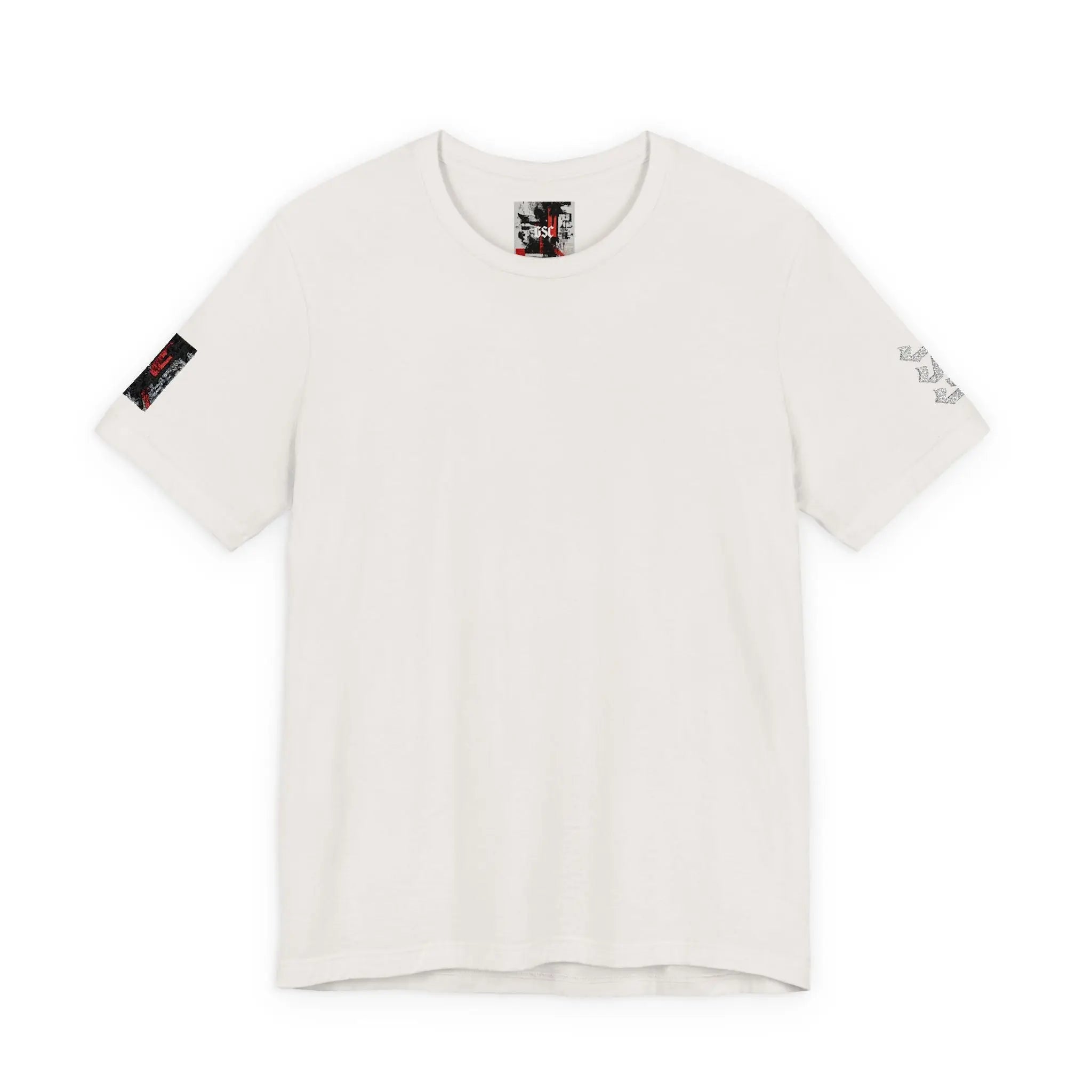 Tee.02 — Flag and logo embroidery on sleeves - GSC Studio Product - Abbigliamento Streetwear