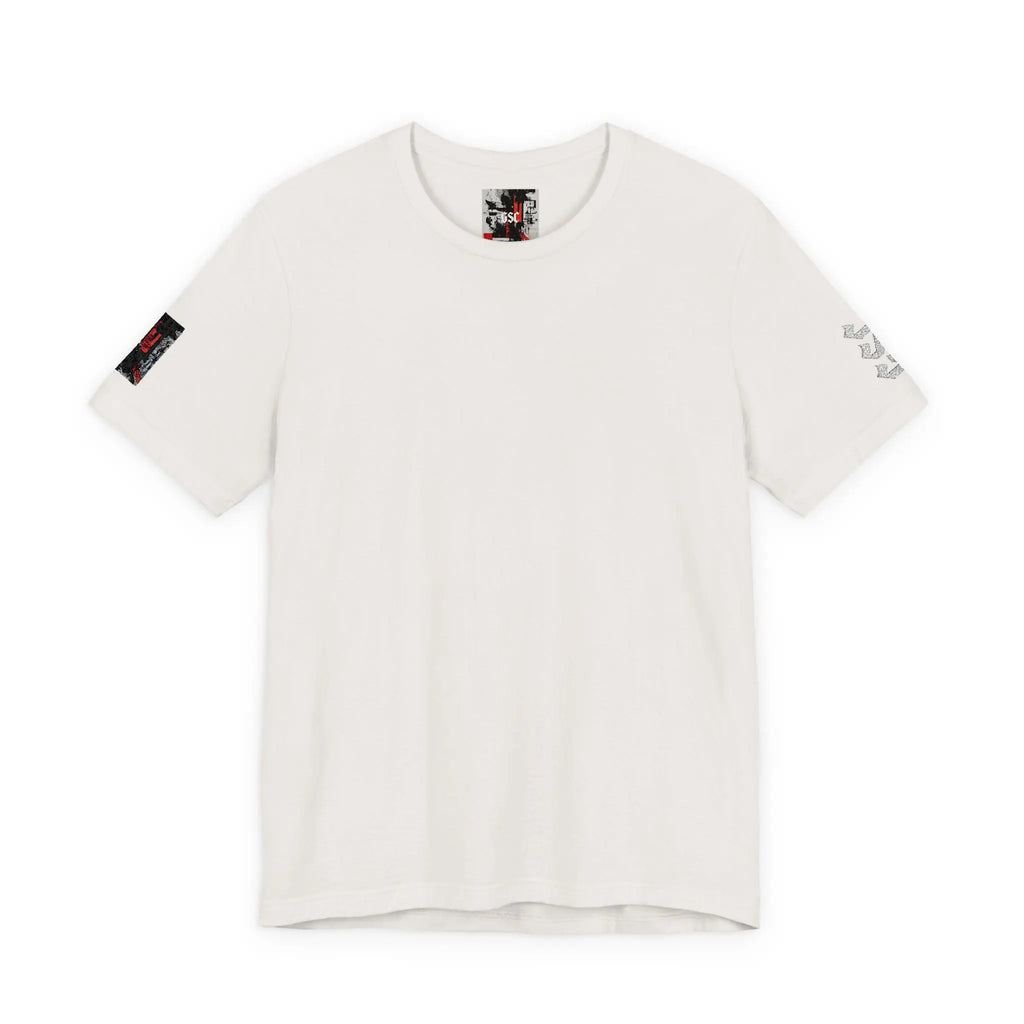 Tee.02 — Flag and logo embroidery on sleeves - GSC Studio Product - Abbigliamento Streetwear